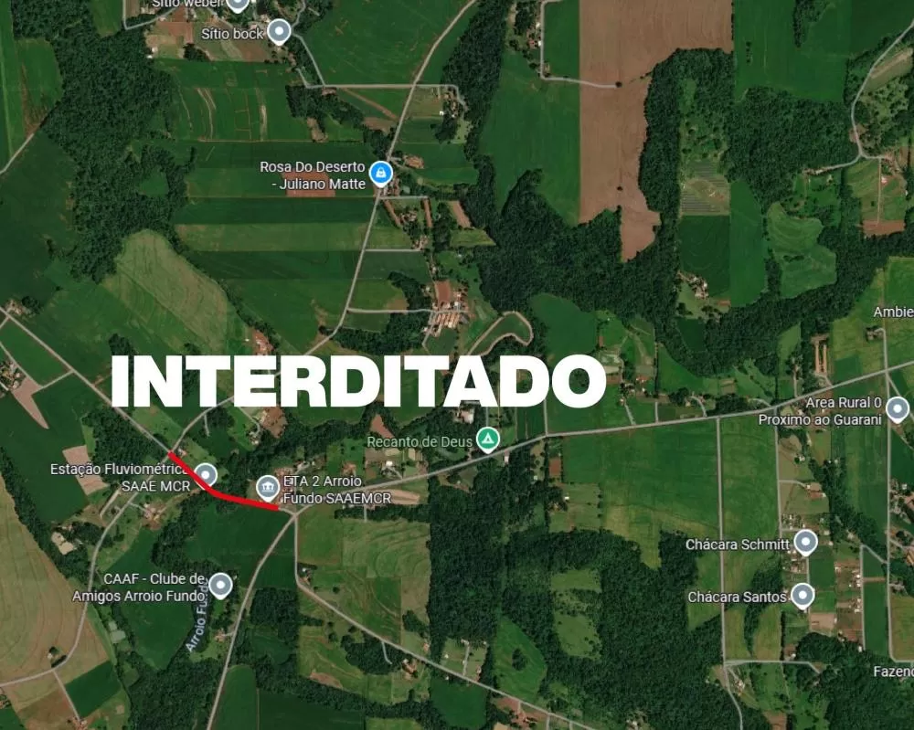 Obras provocam novas interdições em estradas rurais de Marechal Rondon