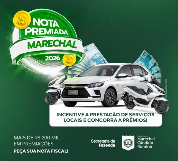 Quarto sorteio do Programa Nota Fiscal Premiada será realizado no dia 28 de agosto, com dez premiações em dinheiro. (Foto: Divulgação)