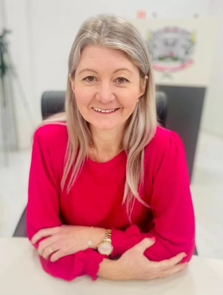 Marciane Specht apresentou proposições voltadas à infraestrutura urbana e rural, além de espaços de lazer no Loteamento Saatkamp (Foto: Cristiano Viteck)