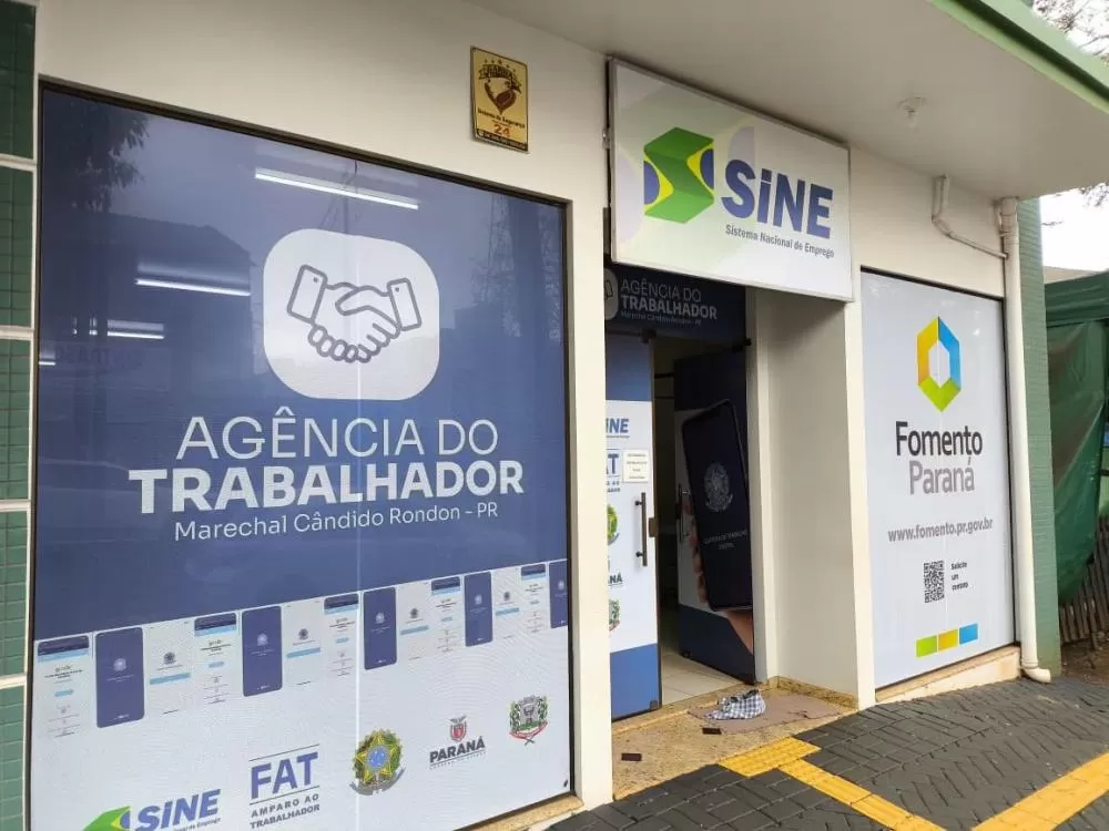 Agência do Trabalhador de Marechal Cândido Rondon disponibiliza 446 vagas de emprego nesta quinta-feira (27), em diferentes funções profissionais (Foto: Divulgação)