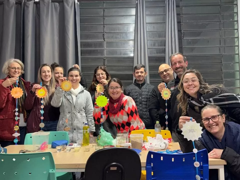 Professores da rede municipal participaram de 10 módulos da primeira Formação em Ciências e Educação Ambiental, realizada entre junho e agosto em Marechal Cândido Rondon (Foto: Divulgação)