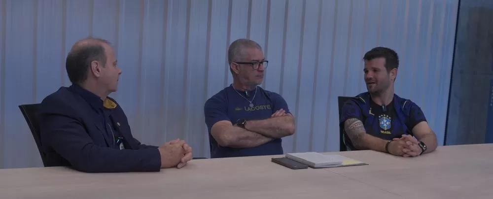 Secretário Claudinei Mainardes e diretor Guilherme Prates Roma apresentaram a programação do Agita Rondon 2026, que terá 40 dias de atividades esportivas e recreativas.