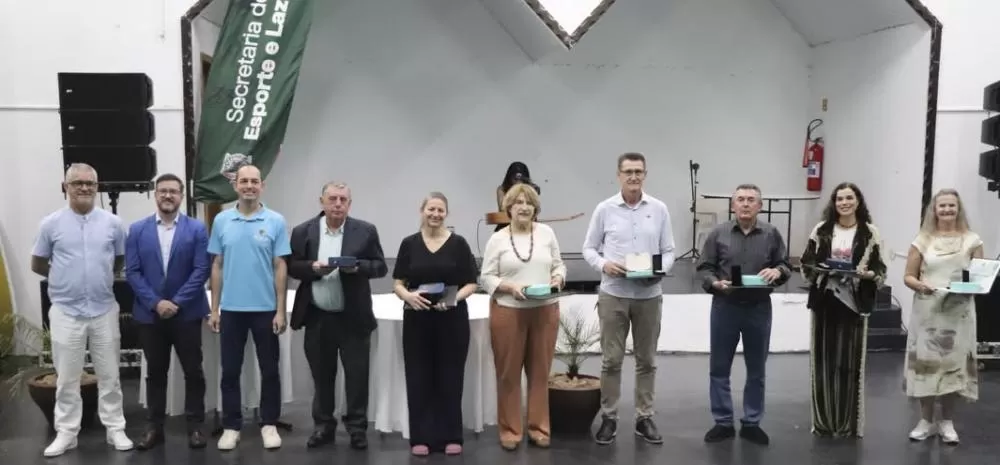 Solenidade no Café Colonial marcou a abertura oficial do Agita Rondon 2026 e a entrega do Prêmio Benemérito Esportivo a sete personalidades do esporte rondonense. (Foto: Divulgação)