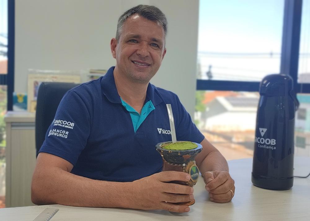 O diretor de Mercado da Sicoob Confiança,  Rogério Griguc. Foto: João Livi