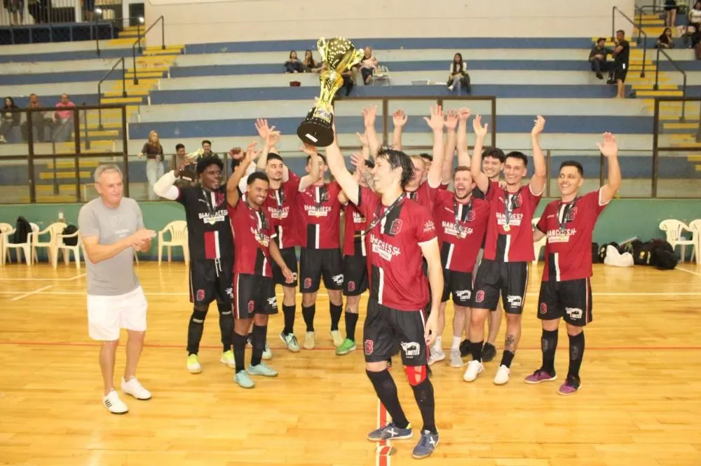 Bianchessi Barbearia FC é o campeão do Campeonato Municipal de Futsal – Categoria Livre, Edição 2026, de Marechal Cândido Rondon. (Foto: Divulgação)