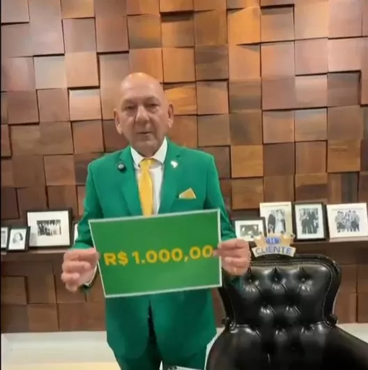 Luciano Hang anunciou nesta terça-feira (15) que a Havan destinará R$ 25 milhões à premiação de fim de ano dos colaboradores. (Foto: Divulgação/Havan)