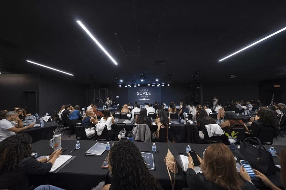 Quase 300 empresários participaram do Lume Scale 2026, na Carolina do Norte, em meio à expansão do setor de serviços nos Estados Unidos. (Foto: Divulgação)