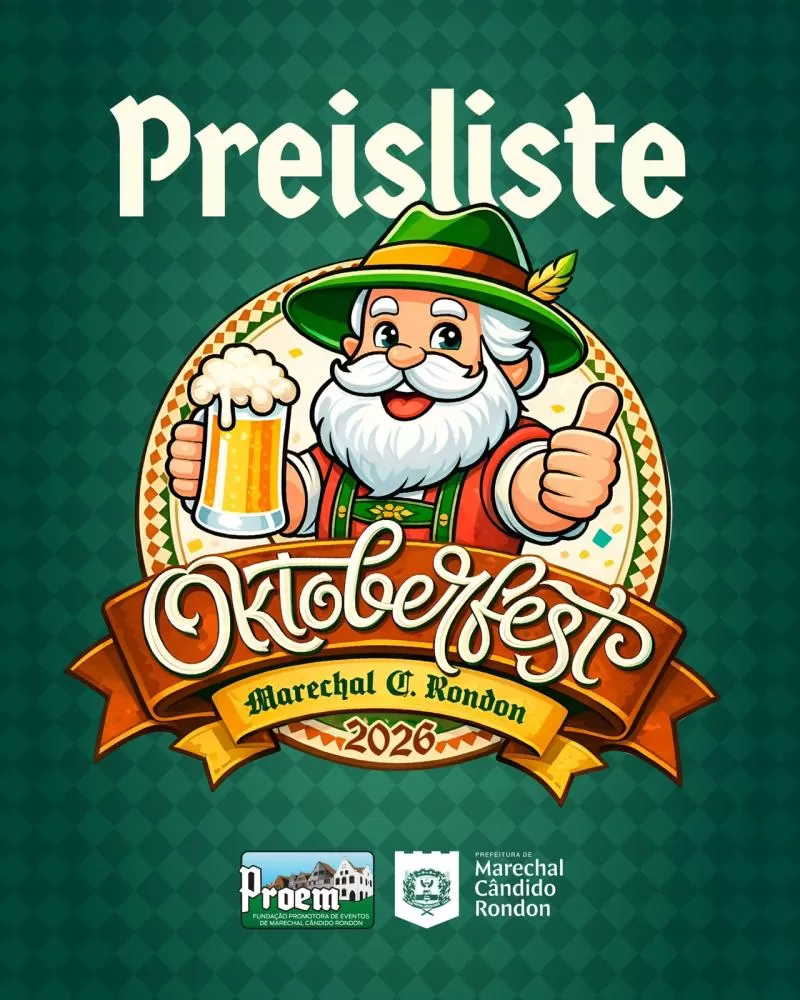 Cardápio de alimentação da Oktoberfest 2026 terá opções com preços entre R$ 15 e R$ 30. (Imagem: Divulgação)