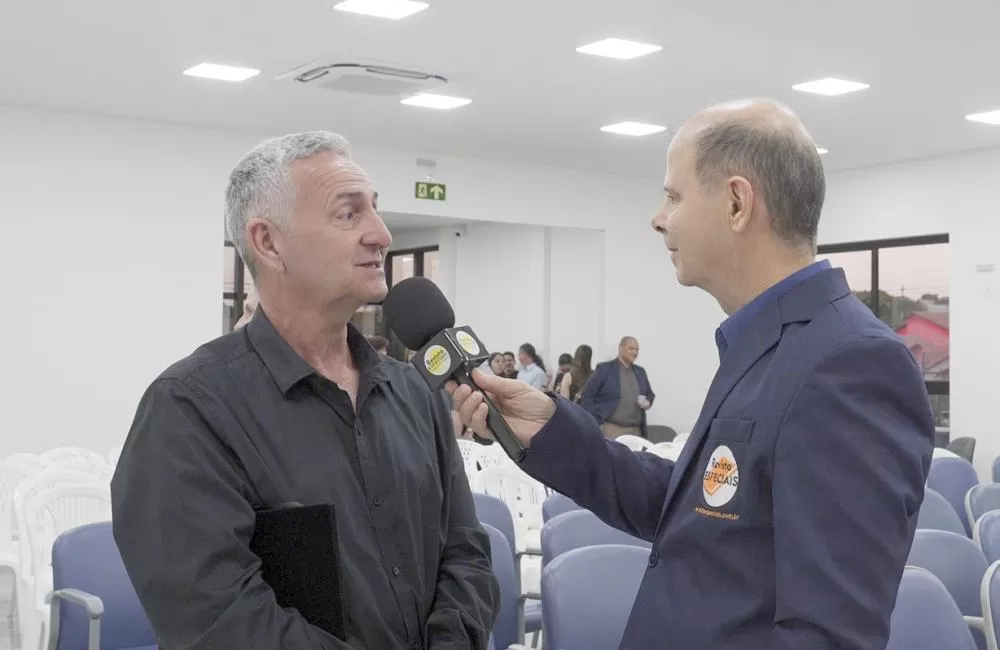 Omar Belincanta representou a família na homenagem a Nelson Belincanta, que dá nome à sede própria do Conselho da Comunidade de Marechal Cândido Rondon. 