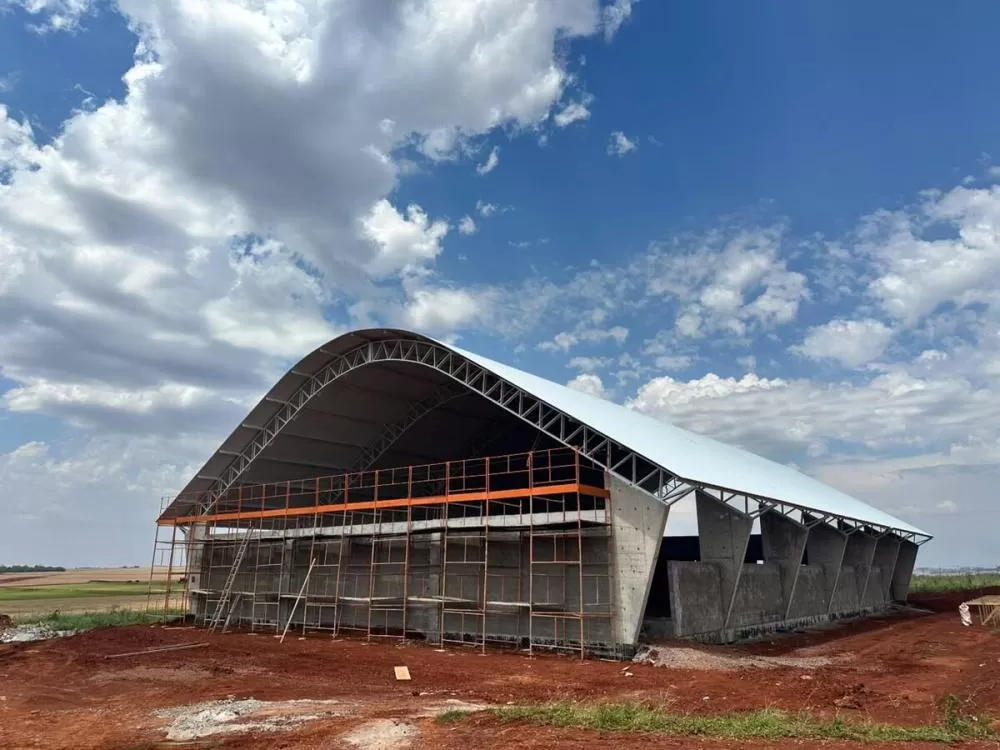 Nova estrutura do IFPR está em construção no Biopark e terá capacidade para atender até 1.400 estudantes. (Foto: Assessoria Biopark)