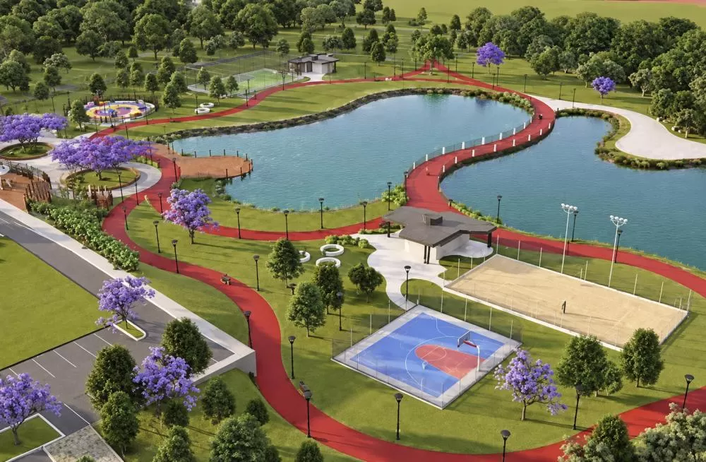 Projeto do Lago Primavera prevê a transformação de uma área superior a 32 mil metros quadrados em um novo espaço de lazer, esporte e convivência em Marechal Cândido Rondon. (Foto: Divulgação)