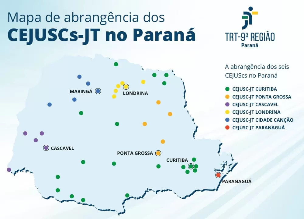TRT-PR recebe até 26 de outubro solicitações de inclusão de processos na Semana Nacional da Conciliação, marcada para 3 a 6 de novembro. (Foto: Divulgação)