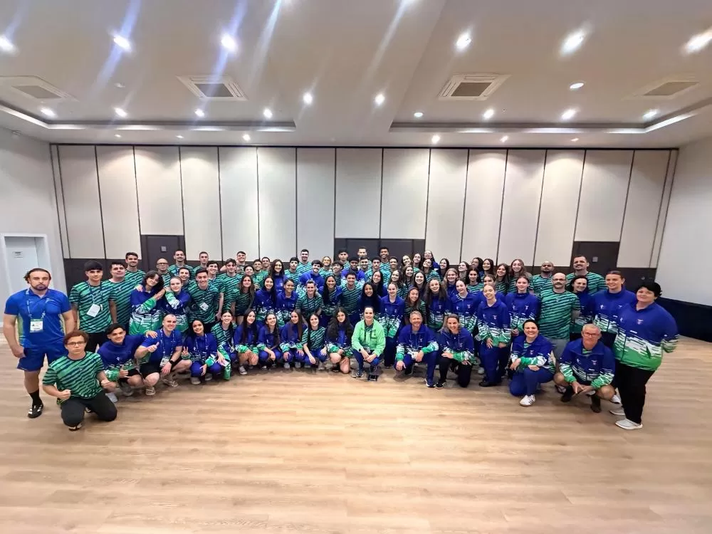 Delegação paranaense soma 34 medalhas no primeiro bloco dos Jogos da Juventude, em Foz do Iguaçu (Foto: Divulgação)
