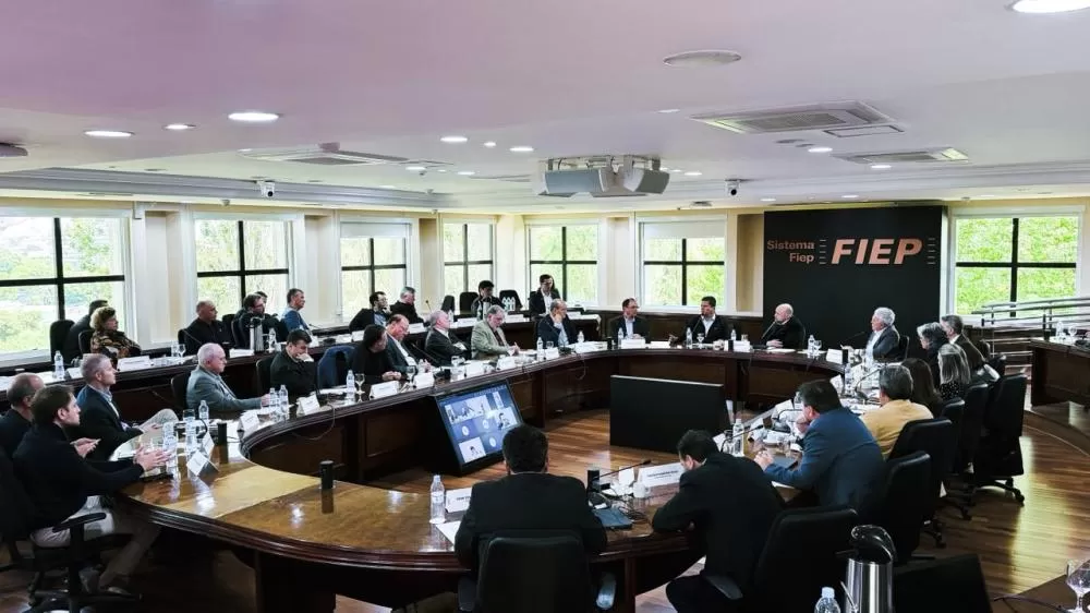 Sergio Moro apresentou prioridades da futura gestão durante reunião com a diretoria da Fiep, em Curitiba. (Foto: Gelson Bampi)