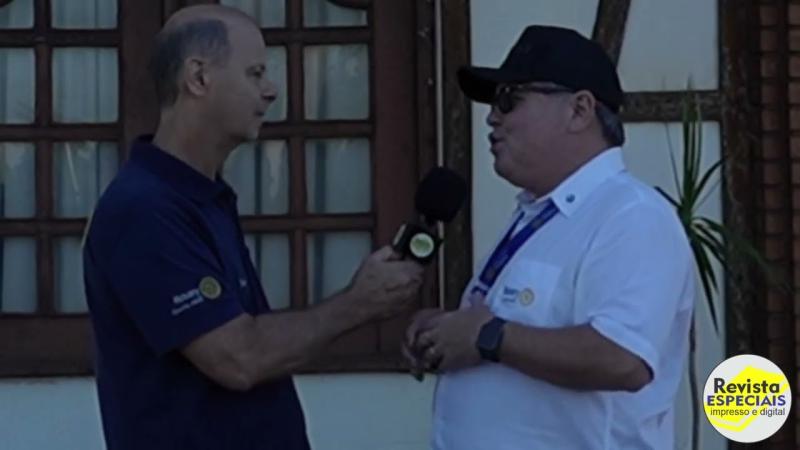 Governador do Rotary Distrito 4640 cumpre visita oficial em Marechal Cândido Rondon