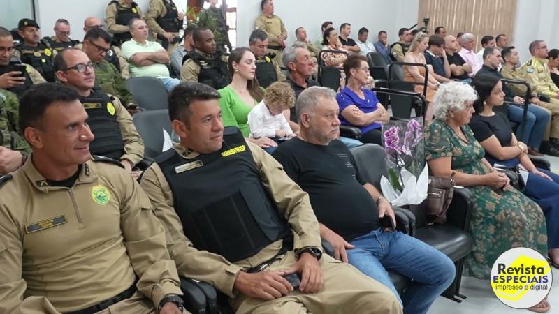 Coronel Valmir de Souza recebe título de cidadão honorário de Marechal Cândido Rondon